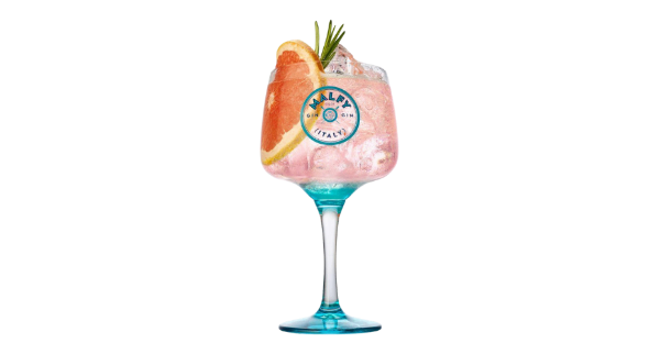Gin malfy toranja rosa + tônica tassani